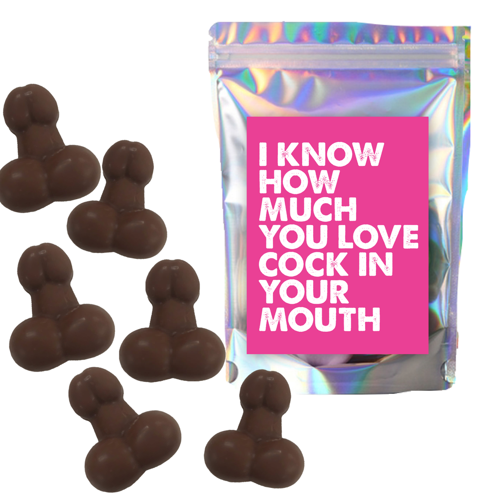 Bag Of Chocolate Dicks - Pink Love Cock #2 image
